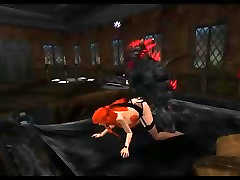 Werewolf, catfight with anal sex Hair