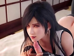 Tifa Lockhart And jaylane rio hd Fantasy In Series A Playful Dance Of Blushing Dominance