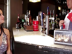 Bigtitted Euro Assfucked By The Bartender