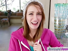 Tight Blonde Teen Loves Huge Cock - Maci Winslett