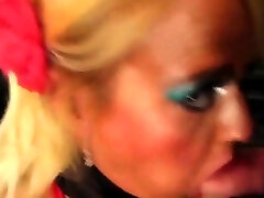 Tied in my lingerie blowjob
