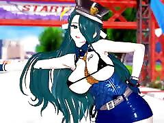 Maki Tofu Sexy Dance Sex 3D HENTAI