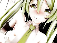 hatsune miku hentai danza vocaloid prolasso e anale perline spogliarsi
