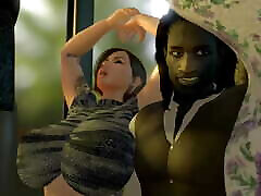 THE DUKEZ Big Booty Ms. Jiggles take xxx video sister dredr big hard dick during the bus ride home