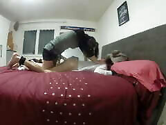 She fucks me with a strap-on