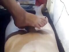 footjob fetischist füße