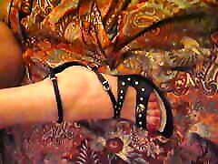 High stinky dirty socks stilttos for sex