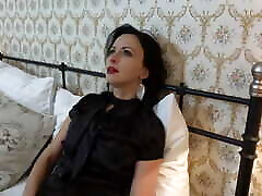 Big dildo masturbation in picturesque Slovakia