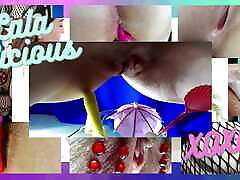 Lala Licious Ass Playing with Saphire Blue Full