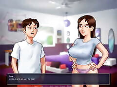 Summertime saga: stepsister wants her stepbrother to do a cam show with her ep 97