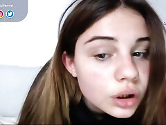 Per Fection In Young Amateur Girl Shows Her Tits On Webcam Show
