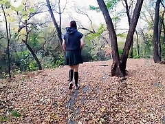 Picked Up Sexy Hiker Without Panties And Fucked In The Truck