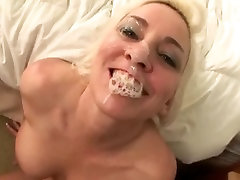 Blonde MILF with black cock
