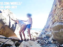Mistress Amelia uses her Mr hankey&039;s rentman to administer a good hard fucking on the Pacific coastline