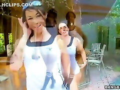 Summer Bailey In Sophia finland flower And Bailey Get Sweaty As They Show Off