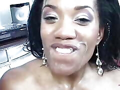 Despite his BBC being huge the curvy brunette deepthroats it until he starts craving penetration