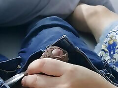 Step mom open Step Son jeans and gave him a handjob