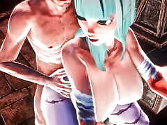 Morrigan Aensland in the Electron Temple part 1