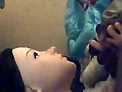 father vs dougher Doll Vid 8 - Explosive facial after Dawn&039;s handjob