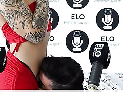 BELUCHI GUCCI SUCKS THE CREAMY BANANA
