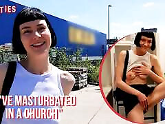 ersties - heißes babe macht tabu-sachen in der öffentlichkeit