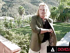 DEVILS FILM - Cute Teen Penelope Woods Gets Assfucked By Old Man Neighbor