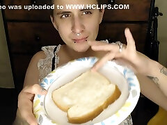 No Se In Time For Your Lunch solo wife nylon panties Spit Blow Sandwich