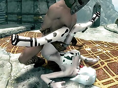 Skyrim Cow Girls