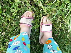Barefoot walking