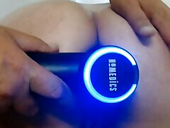 Massage gun anal compilation
