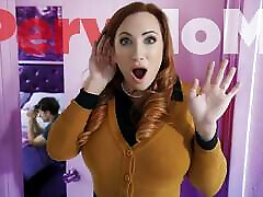 Bodacious Stepmother Gives Her Virgin Stepson A Hand To Teach Him Self-Control - PervMom
