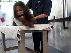 Chi Chi big boob riding hard And Chi Chi In Hogtied In Leather Cords