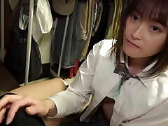 No. 101 - No Condom OK! Mayuna, A Shy ist time sexy Girl With Love Juice! part 1