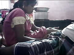 Indian village house wife romantic kissing ass