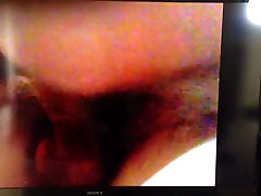 Japanische gf rides white dick