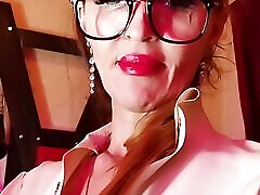 Femdom Mistress Eva Latex Fetish Dominatrix Play Anal Slave Toys BDSM Kink