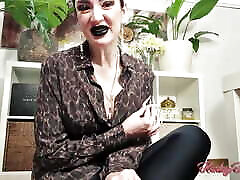 Brunette MILF University Professor black coack tail Training