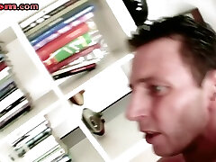 daddys wanking busty MILF licked and fucked in amateur closeup