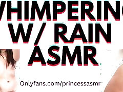 WHIMPERING with RAIN audioporn