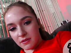 POV anal amateur babe spoils BFs cock with her momy butts butt