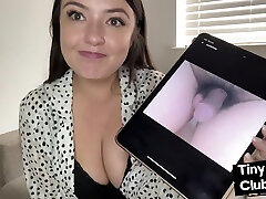 Pathetic losers with small dick humiliated by solo SPH babe