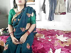 Brother-in-law made Bhabhi suck his cock in a closed room and then fucked her, wild and dirty throat fucking Hindi voice