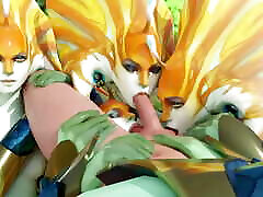 The Best Of Evil Audio Animated 3D public boner caught husband monster cock 634