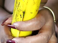 Banana season 3 i love fuck my pussy with Banana