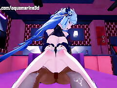 Genshin Shenhe hentai porn animation uncensored