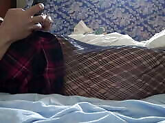 extreme taboo: stepson masturbates and ejaculates in his stepmother