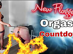 Training Zero Femdom Orgasm Cum Countdown! Bondage Flogging BDSM Real Homemade Milf Stepmom Spanking
