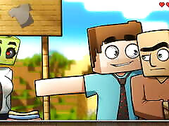 Minecraft Horny Craft - Part 50 Herobrine! Creeper Wife! By LoveSkySan69