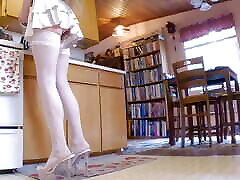 Longpussy, Stretching my Ass with a New Plug and making Candles. Part I.