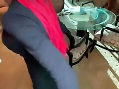 Giving My Ebony Step-sister Morning Dick All Overher Step-daddys Suite in Vegas-1